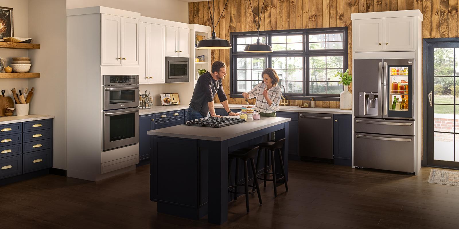 Imagine the Possibilities - a couple in a luxury kitchen